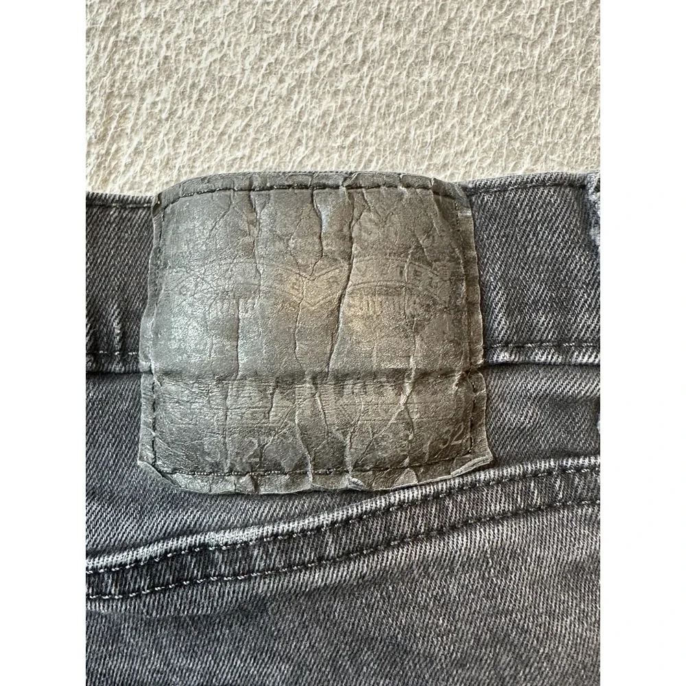Levi's 512 Jeans Mens 31x29 Black Slim Taper Stretch Distressed‎ PC9 28833-0787